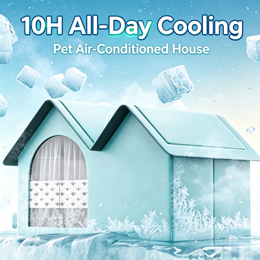 Pet Summer Cooling Air‑Conditioned House