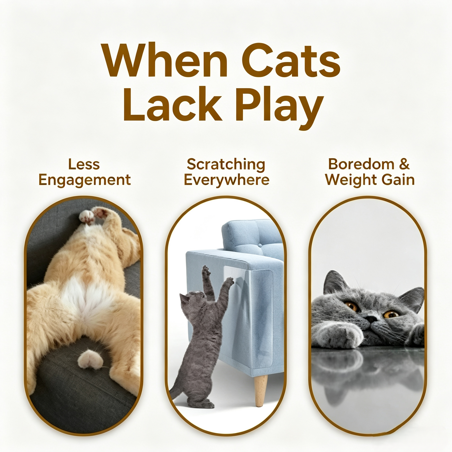 Transformable Interactive Cat Scratcher Toy